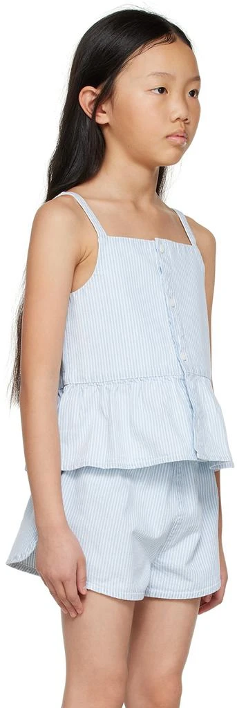 Wynken Kids Blue Dansent Denim Tank Top 2