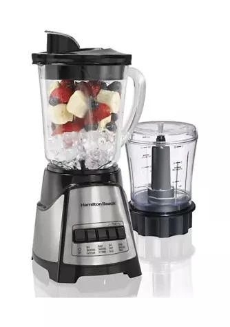 Hamilton Beach® Beach 2 In 1 Blender And Chopper Black Ss 1