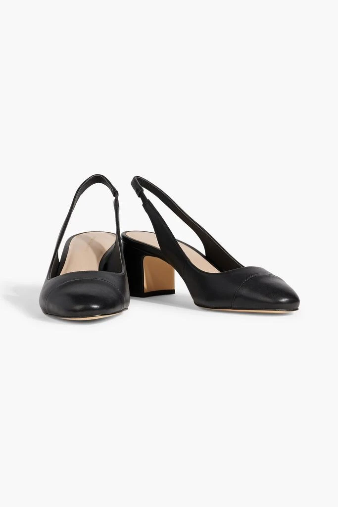 Stuart Weitzman Milla 55 leather slingback pumps 2