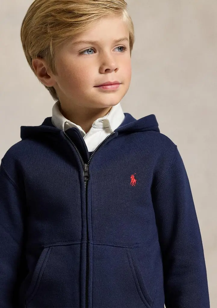 Ralph Lauren Boys 2-7 Cotton-Blend-Fleece Hoodie 2