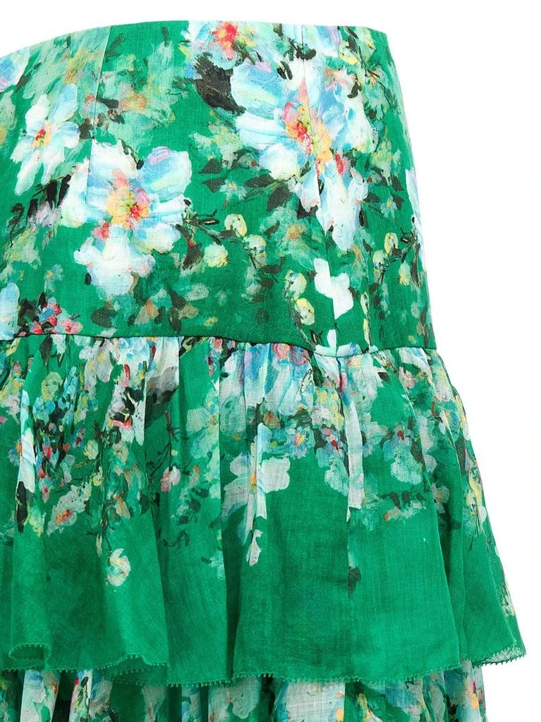 Zimmermann Zimmermann 'Everley Tiered Midi' Skirt 4