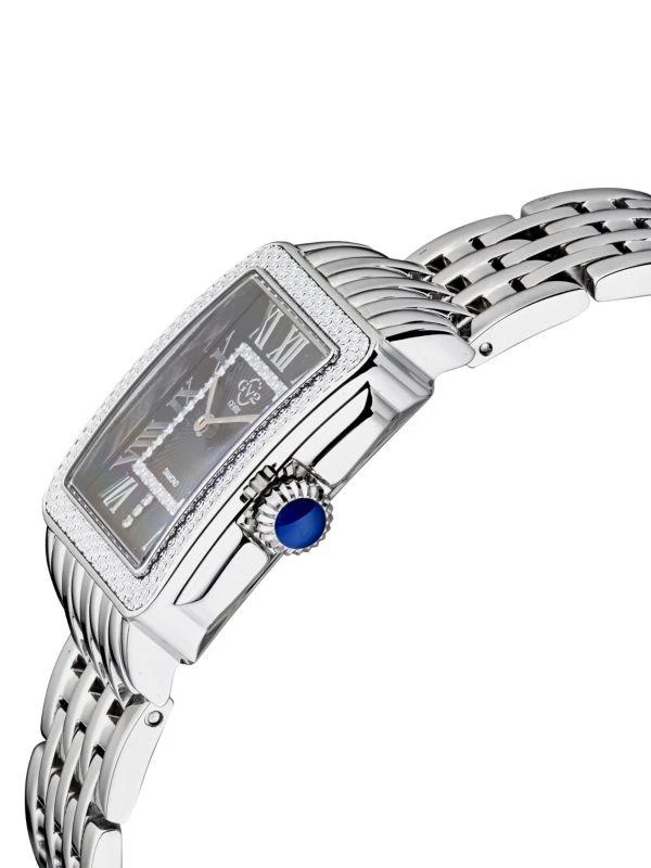 GV2 Padova 27MM Stainless Steel & Diamond Bracelet Watch 2