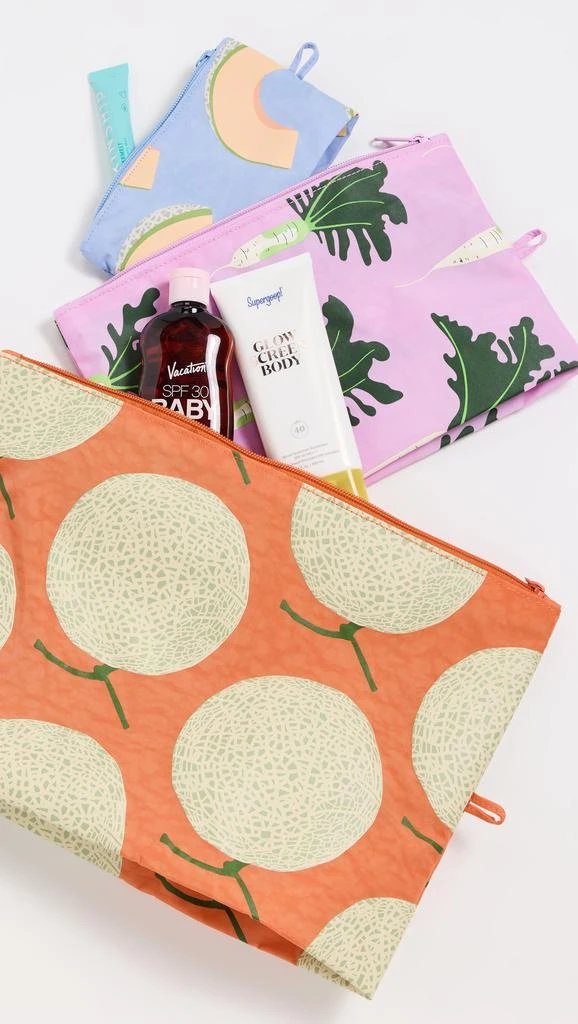 Baggu Go Pouch Set Japanese Produce 3
