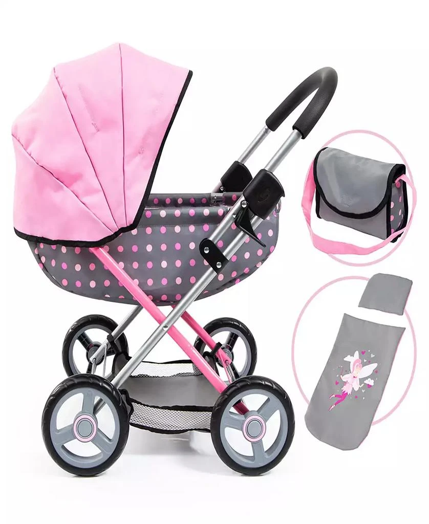 Bayer Design Dolls - Fairy Polka Dot Pram Cosy Set 1