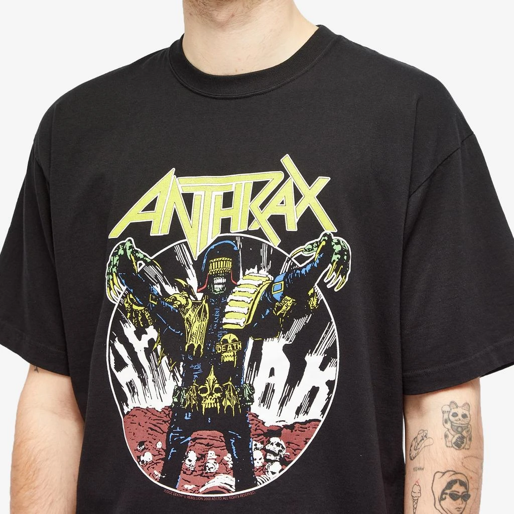 NEIGHBORHOOD Neighborhood Anthrax Judge Death T-Shirt 5