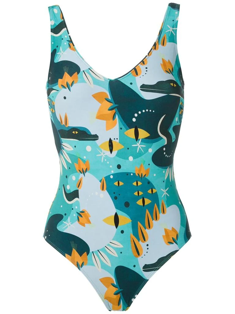 Lygia & Nanny Laila printed swimsuit - women 1