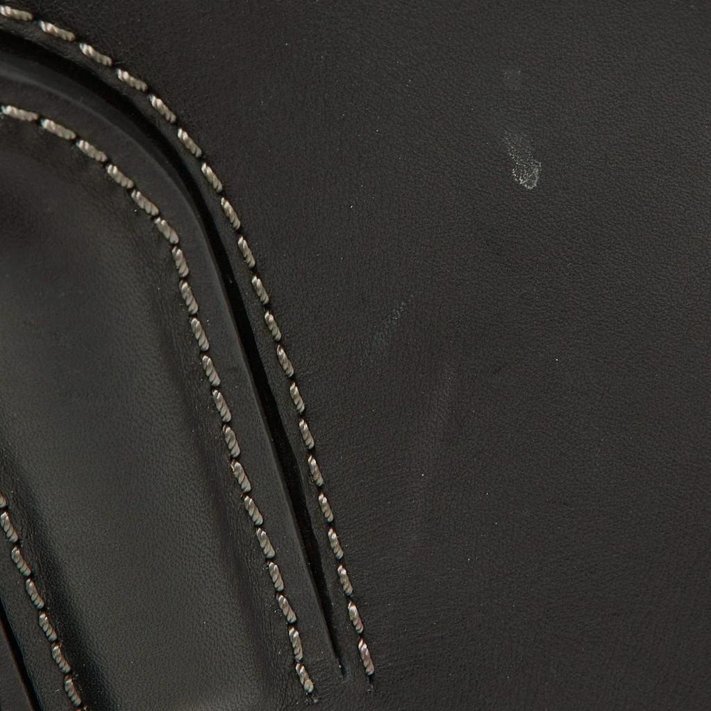 Tod's Tod's Black Leather Lucy Flap Clutch 7