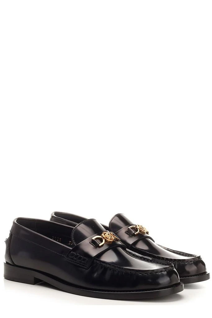 Versace Versace Logo-Plaque Slip-On Loafers 2
