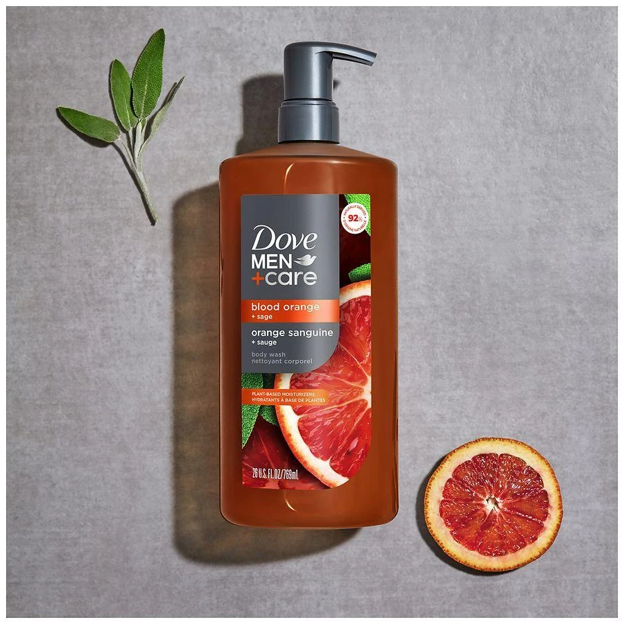 Dove Body Wash  to Rebuild Skin in the Shower Blood Orange + Sage 3