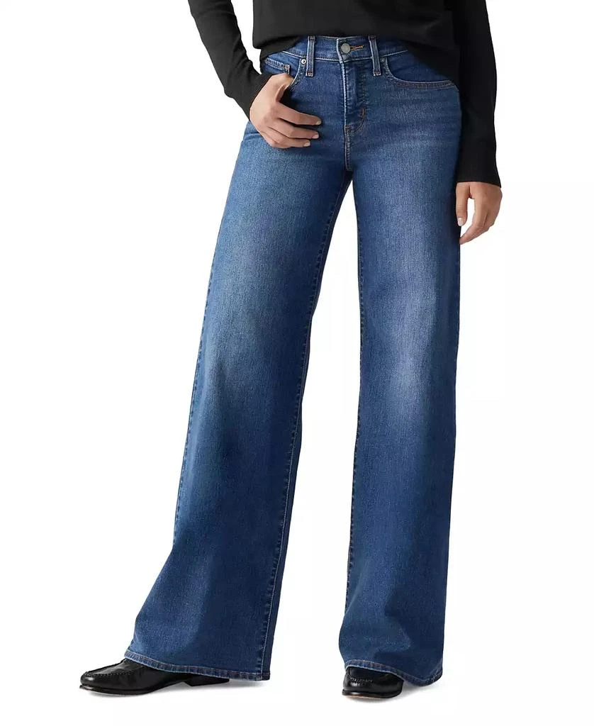 Levi's Women's 318 Shaping Stellar-Stretch Wide-Leg Jeans 4