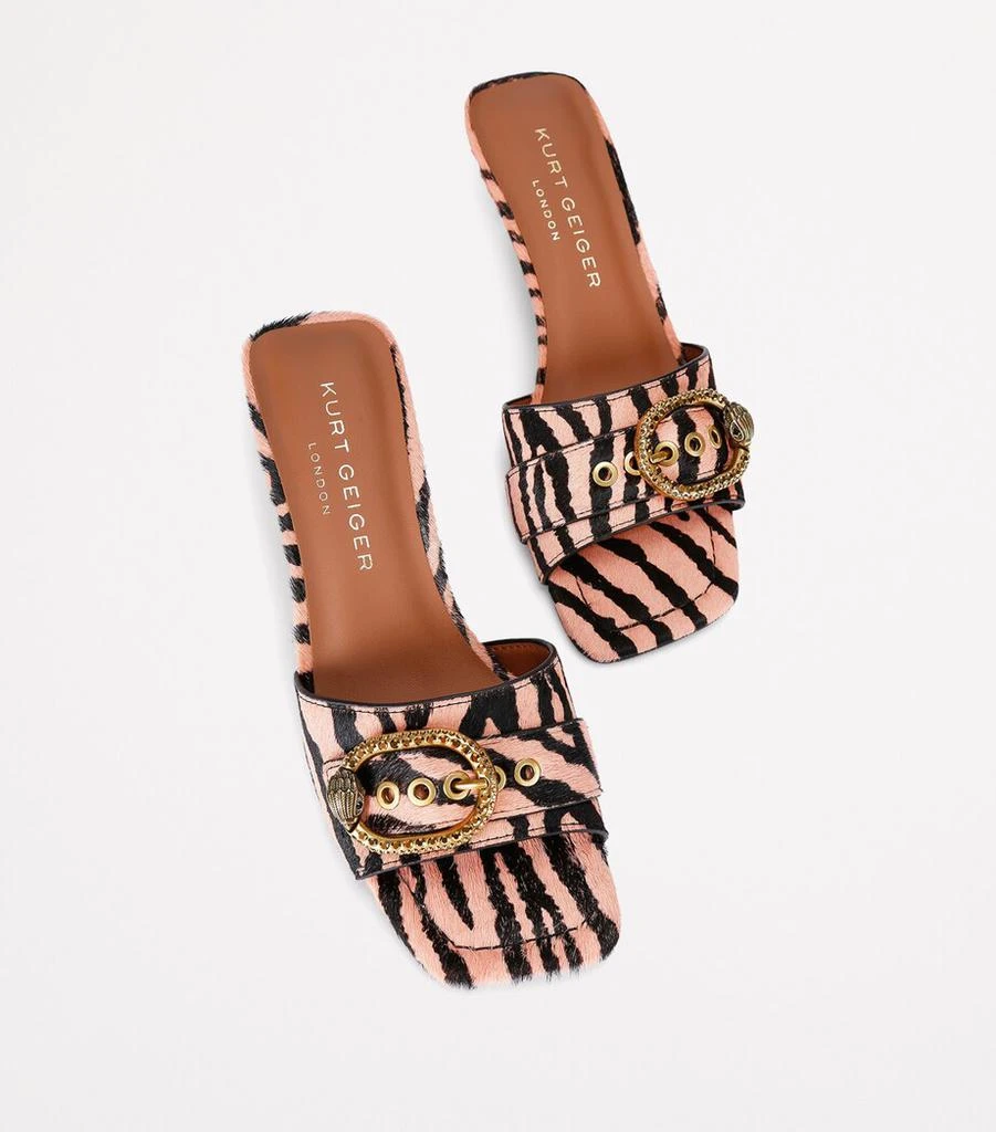 Kurt Geiger Calf Hair Mayfair Mules 4