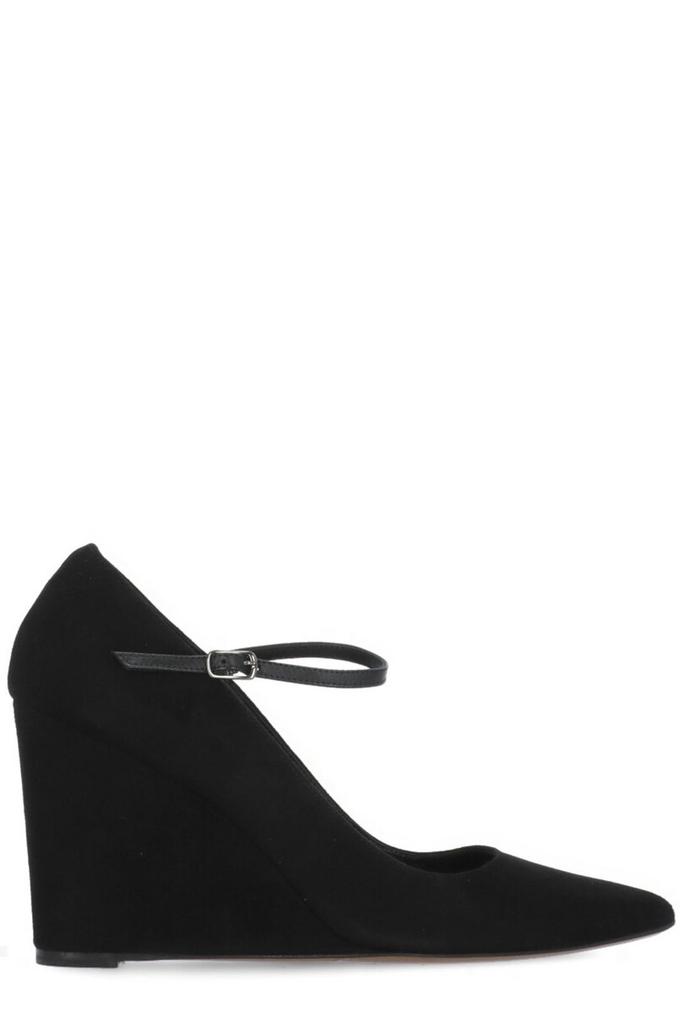 The Seller The Seller Pointed-Toe Wedge Pumps