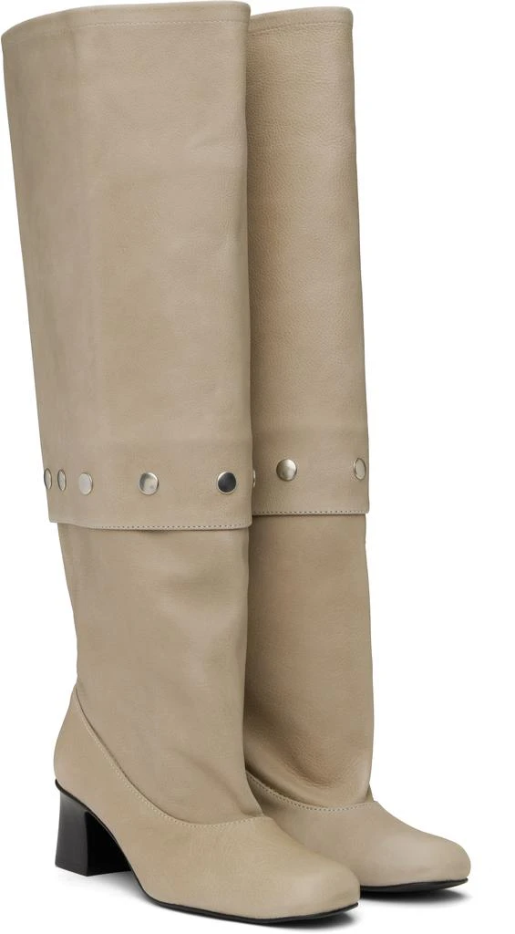 Paloma Wool Gray Jolie Snaps Boots 4