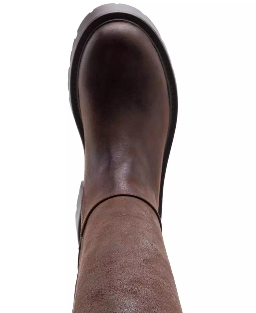 Madden Girl Crow Lug-Sole Knee High Boots 4