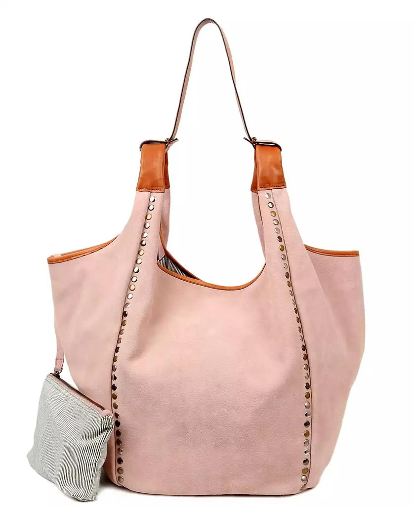 OLD TREND Women's Genuine Leather Rose Valley Hobo Bag 1