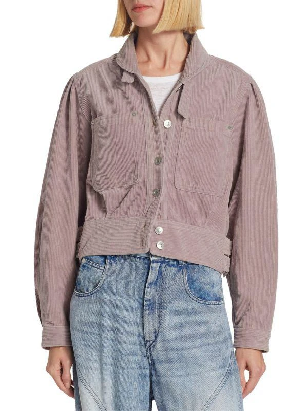 Isabel Marant Rashane Corduroy Bomber Jacket 1