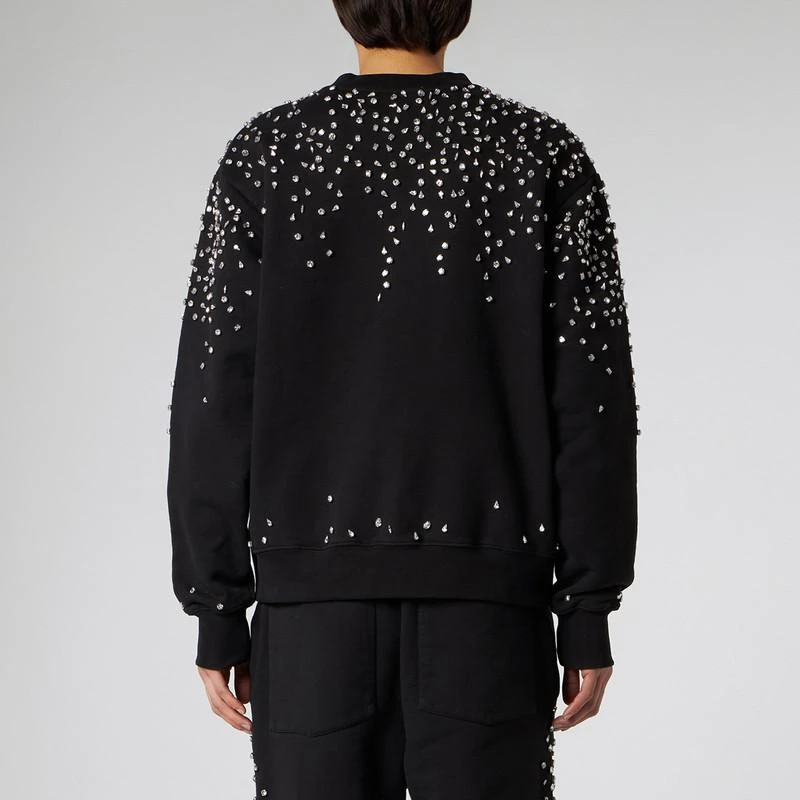 1989 STUDIO crew-neck sweatshirt Crystals 3