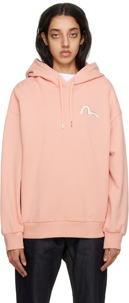 Evisu Pink Tattoo Koi Hoodie