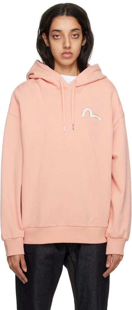 Evisu Pink Tattoo Koi Hoodie 1