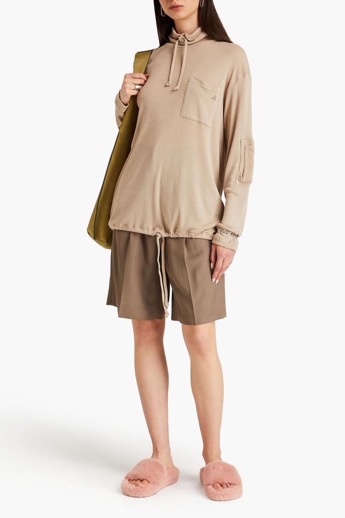 Acne Studios Ribbed Lyocell turtleneck top