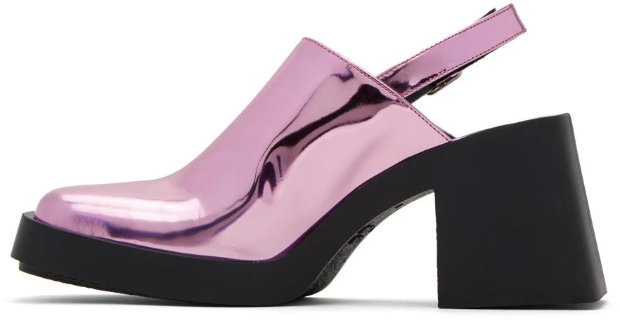 Justine Clenquet Pink Raf Mules 3