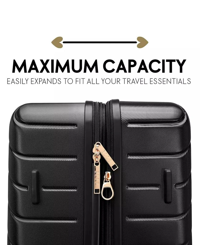 ELLE Louvre 2-Piece Expandable Retro Spinner Luggage Set 6