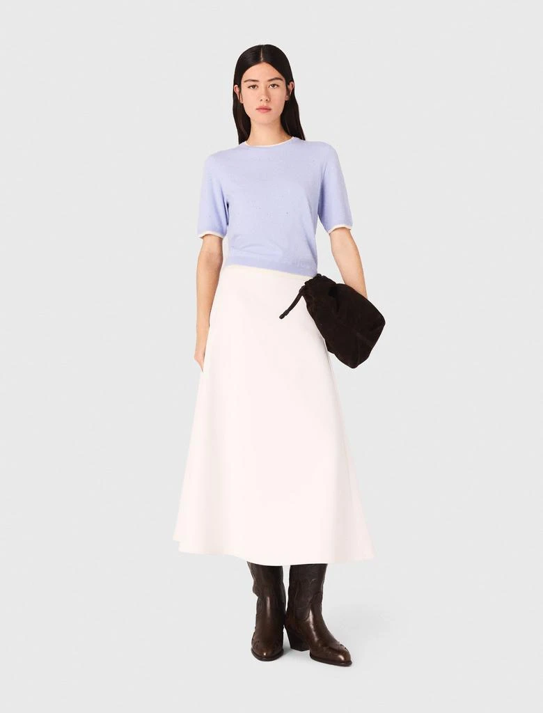 Maje Maje Woman's wool 100% wool jumper with rhinestones for Fall/Winter 1