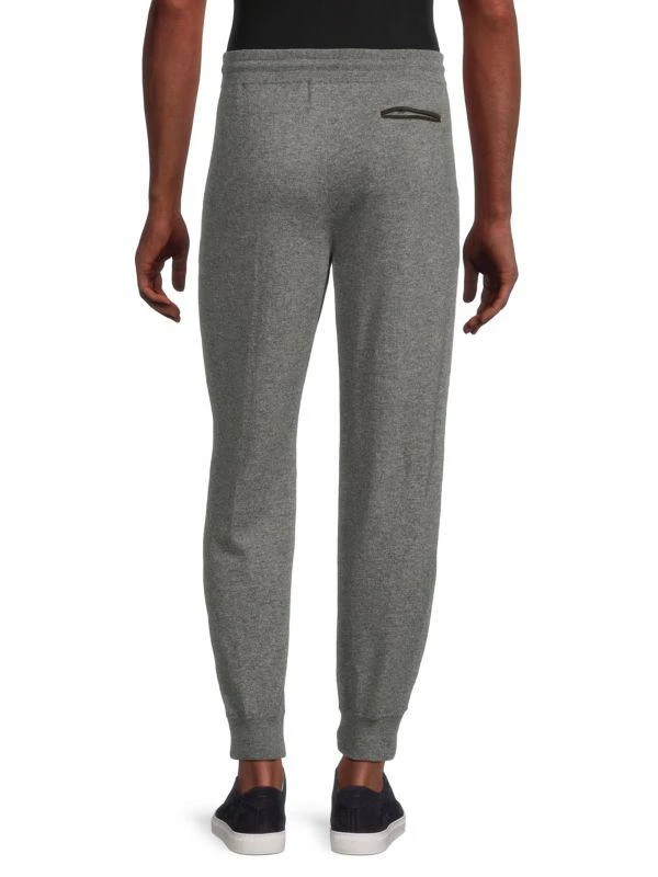 ZEGNA Heathered Cashmere Joggers 2