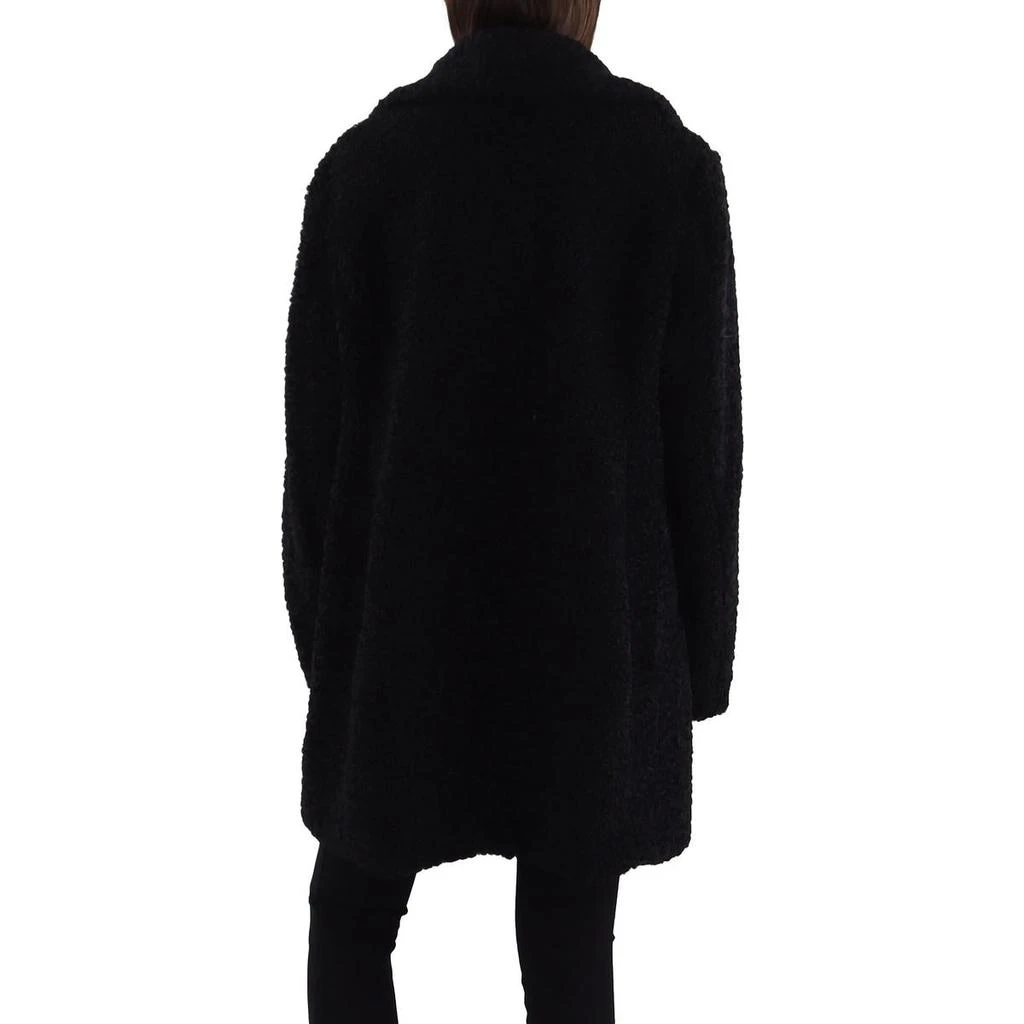 Sam Edelman Womens Faux Fur Short Teddy Coat 2