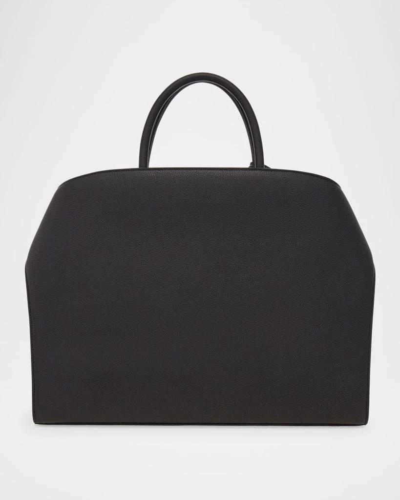 Salvatore Ferragamo Men's Hug Leather Briefcase 4
