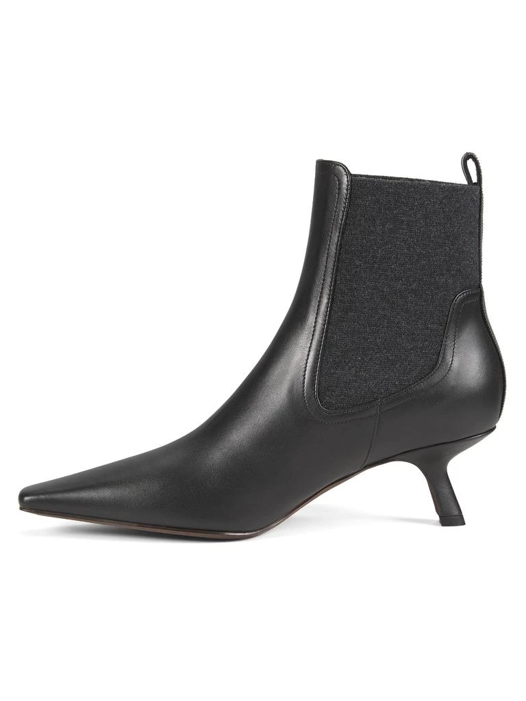Brunello Cucinelli 55MM Leather Ankle Boots 4