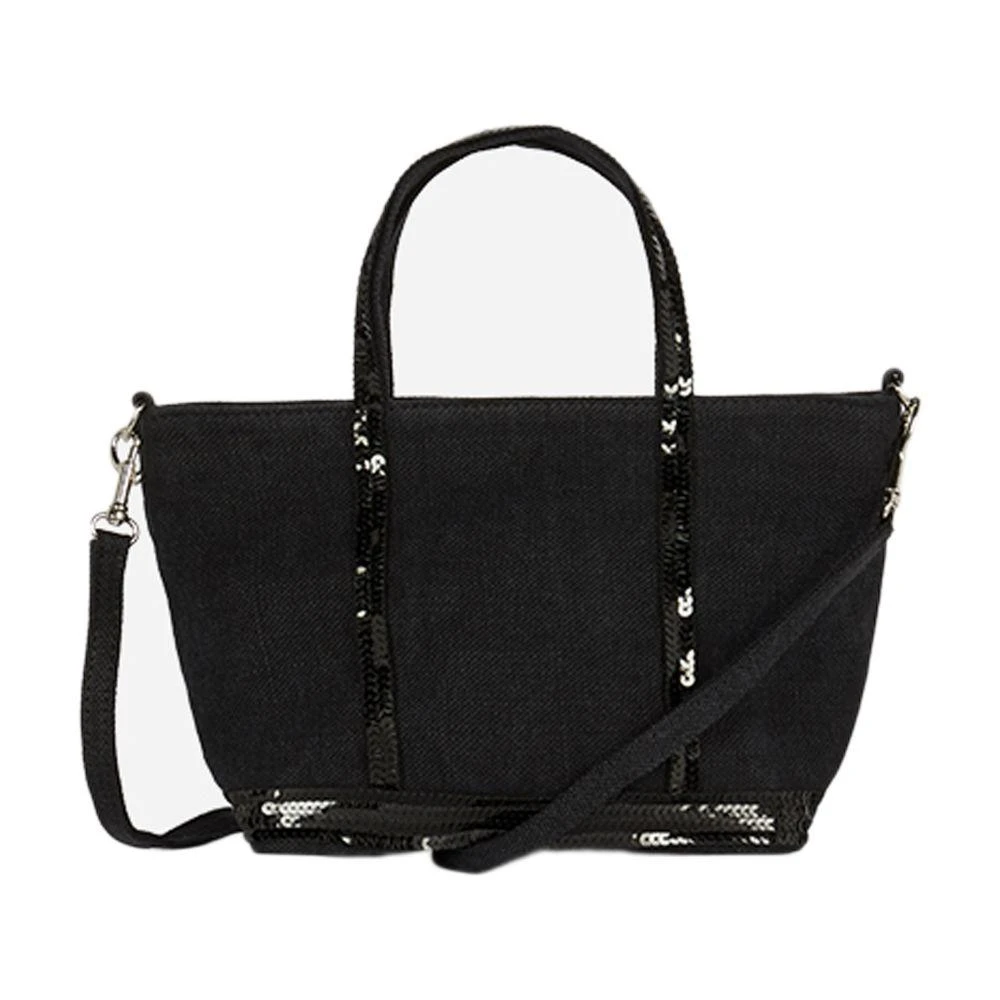 VANESSA BRUNO Linen XS cabas tote 7