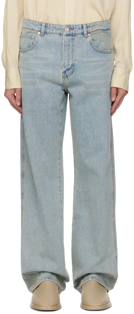 Recto Blue Jack Vintage Straight Fit Jeans