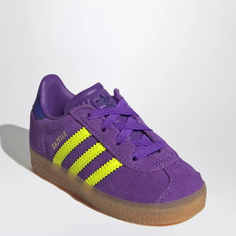 Adidas Gazelle Active Purple/Solar Yellow Sneaker with elasticated laces 2