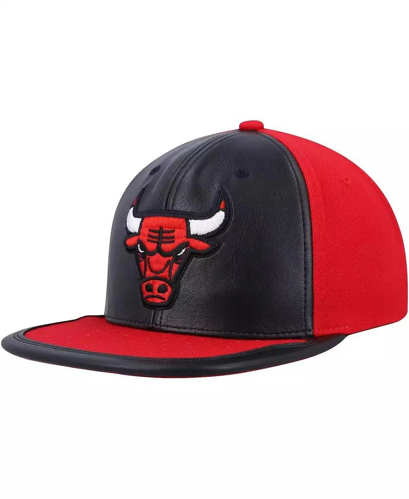 Under Armour Men's Mitchell & Ness Black, Red Chicago Bulls Day One Snapback Hat 1