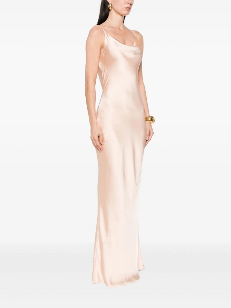Norma Kamali MARIA SLIP GOWN DRESS 5