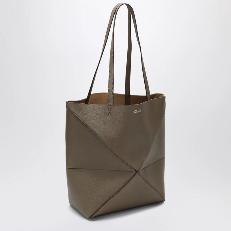 Loewe Medium Puzzle Fold Tote bag in taupe 3