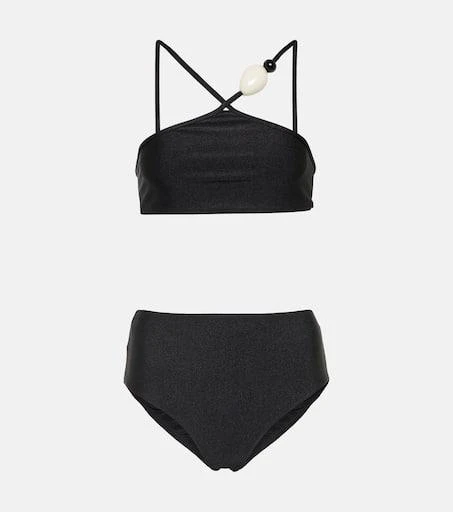 Adriana Degreas Embellished mid-rise bikini 1