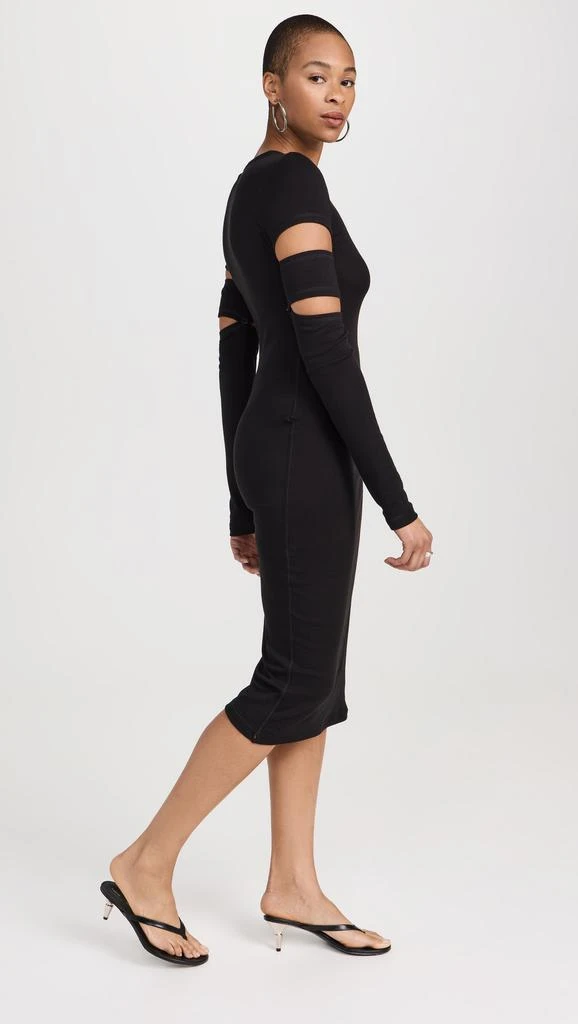 Helmut Lang Slash Long Sleeve Dress 3
