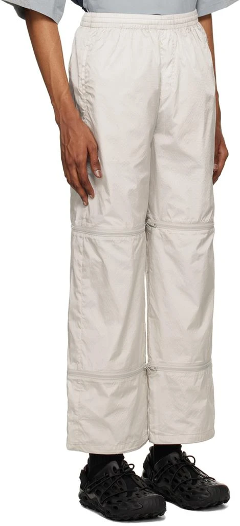 Perks and Mini Gray Lifted Zip Lounge Pants 2