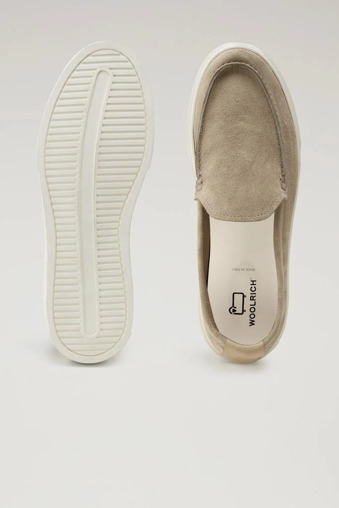 WO-FOOTWEAR Suede Leather Loafers - Men - Beige 4