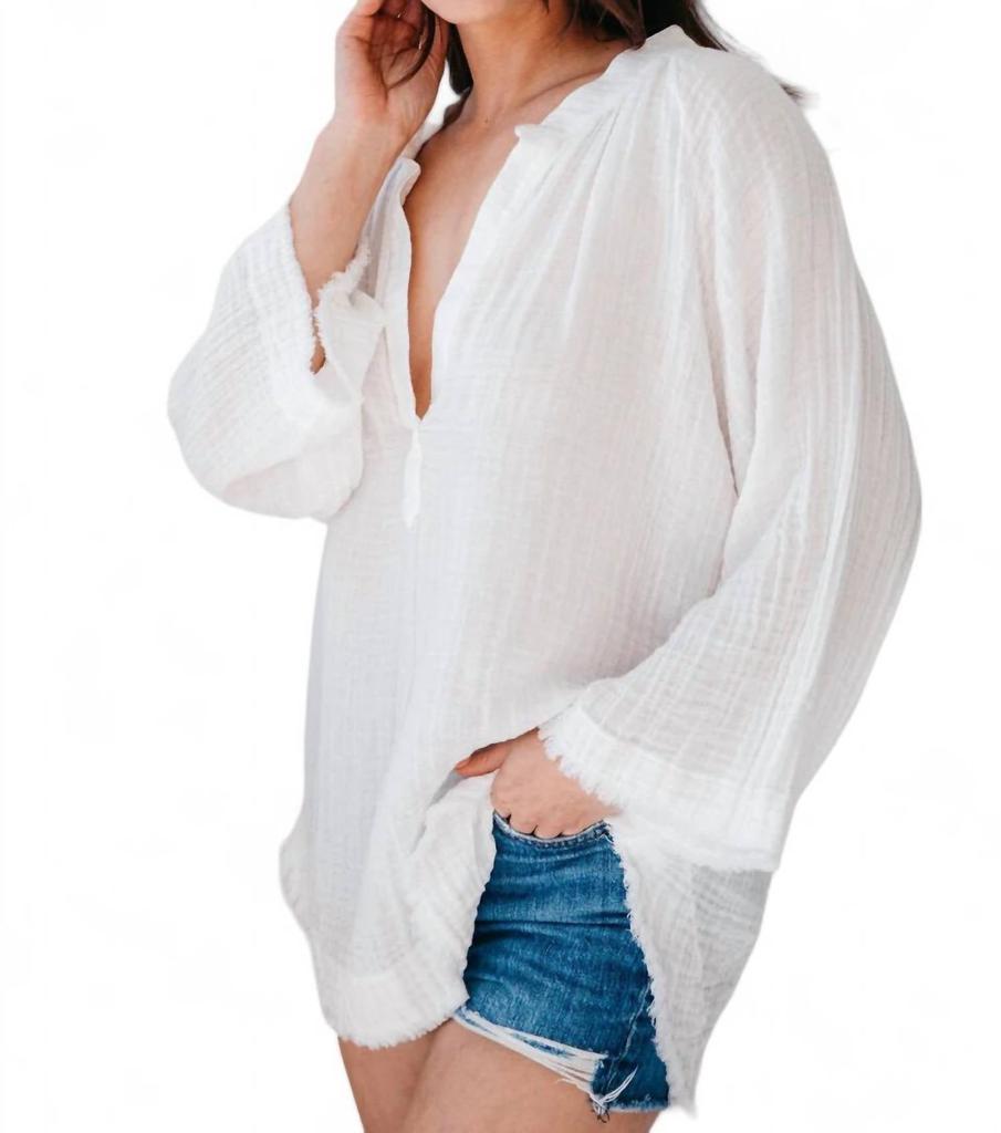 9seed Marrakesh Tunic In White