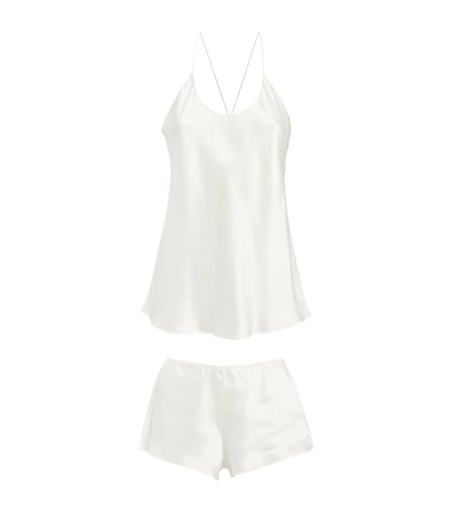 OLIVIA VON HALLE Silk Bella Pyjama Set 1
