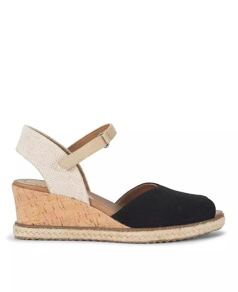 Baretraps Women's Odetta Peep Toe Espadrille Wedge Sandals 2