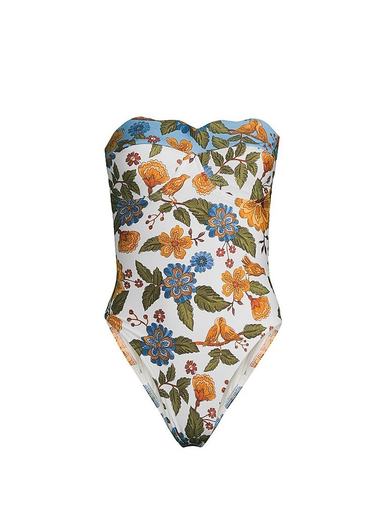 Farm Rio Summer Fruit Scarf Romper - Scarves - Compare