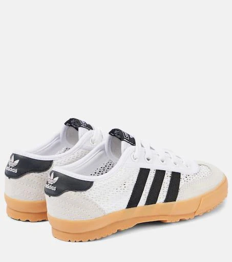 Adidas Suede-trimmed table-tennis shoes 2