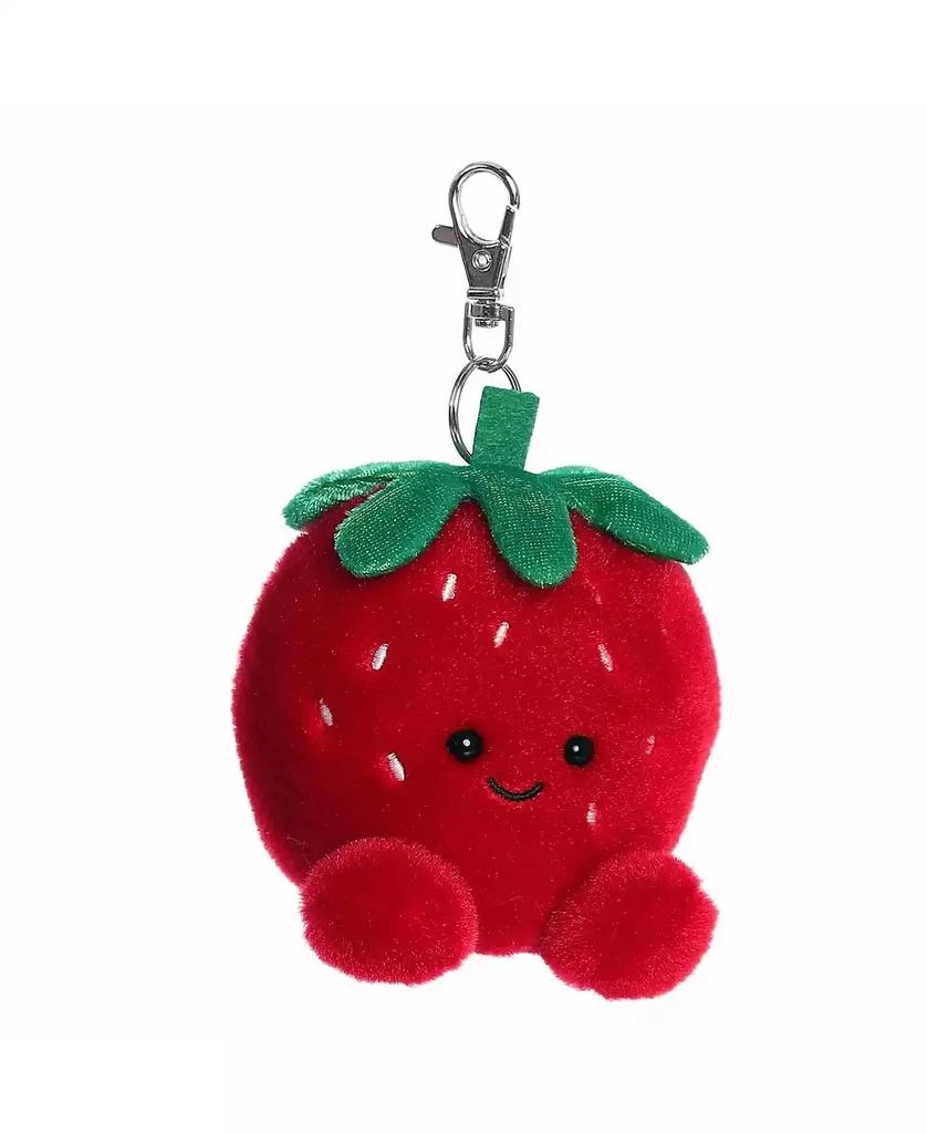Aurora Mini Juicy Strawberry Palm Pals Adorable Clip-On Red 4" 2