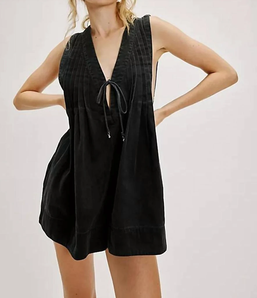 Free People Free People - Webster Pleated Romper