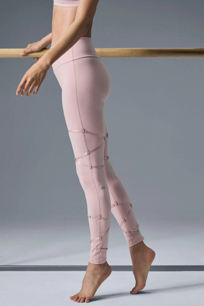 Alo Alosoft High-Waist Spotlight Legging - Ballet Pink 5