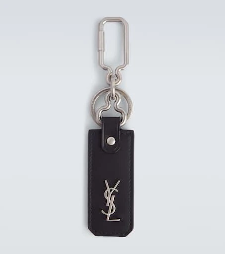 Yves Saint Laurent Cassandre Saint Laurent leather keychain